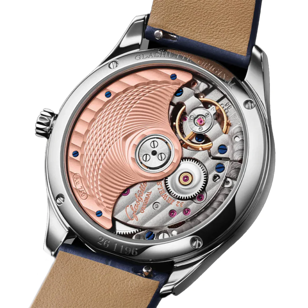 Serenade Luna Automatic 32.5mm - Blue on Bracelet - Image 6