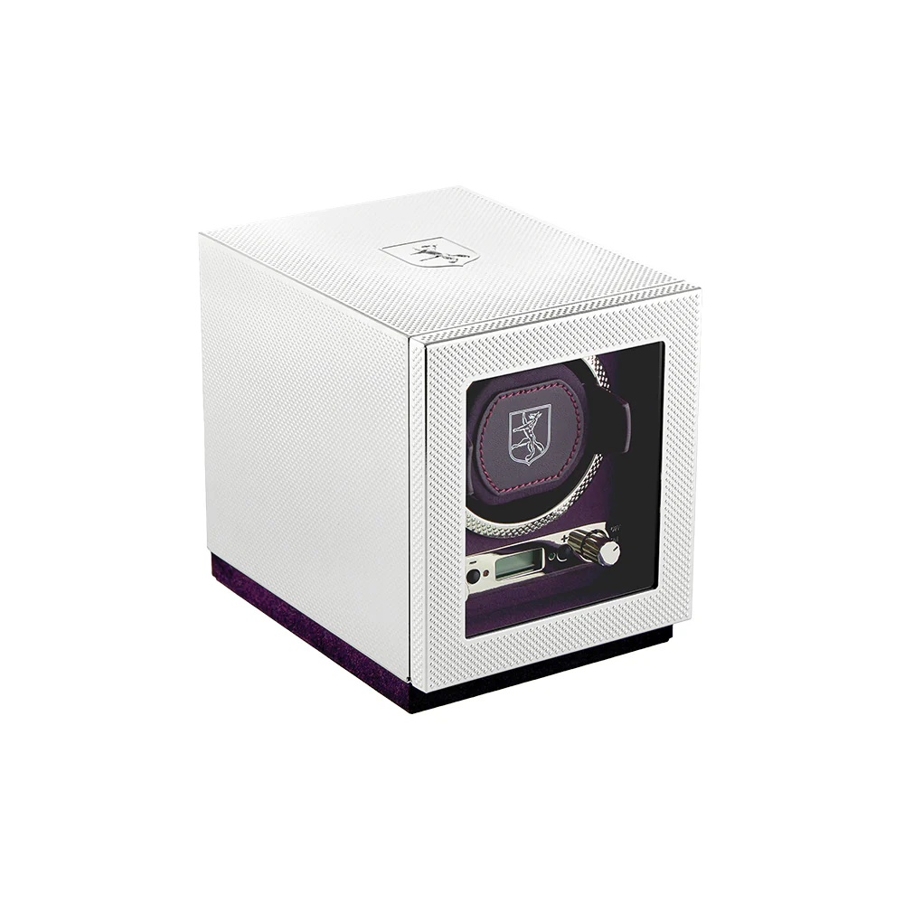 Single Watch Winder - Silver - Image 2