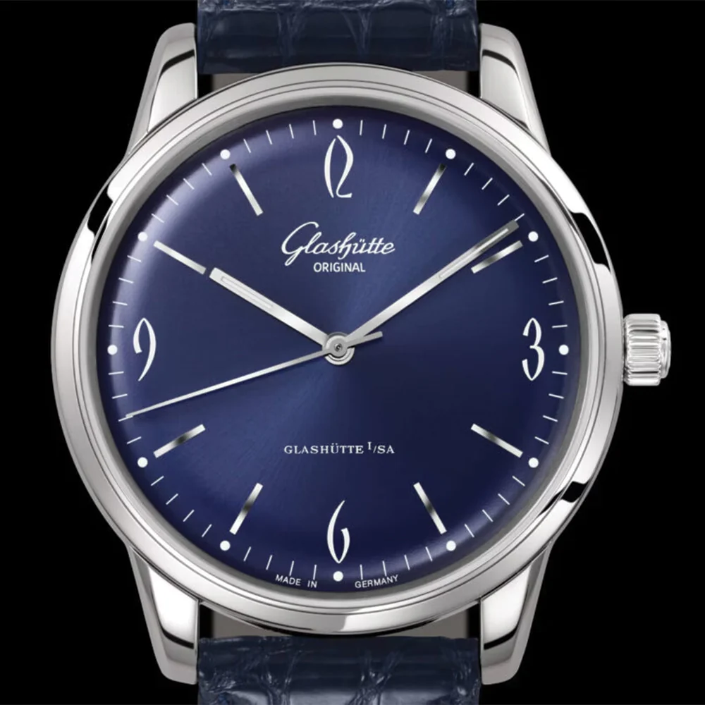 Sixties 39mm - Galvanized Blue on Strap - Image 4