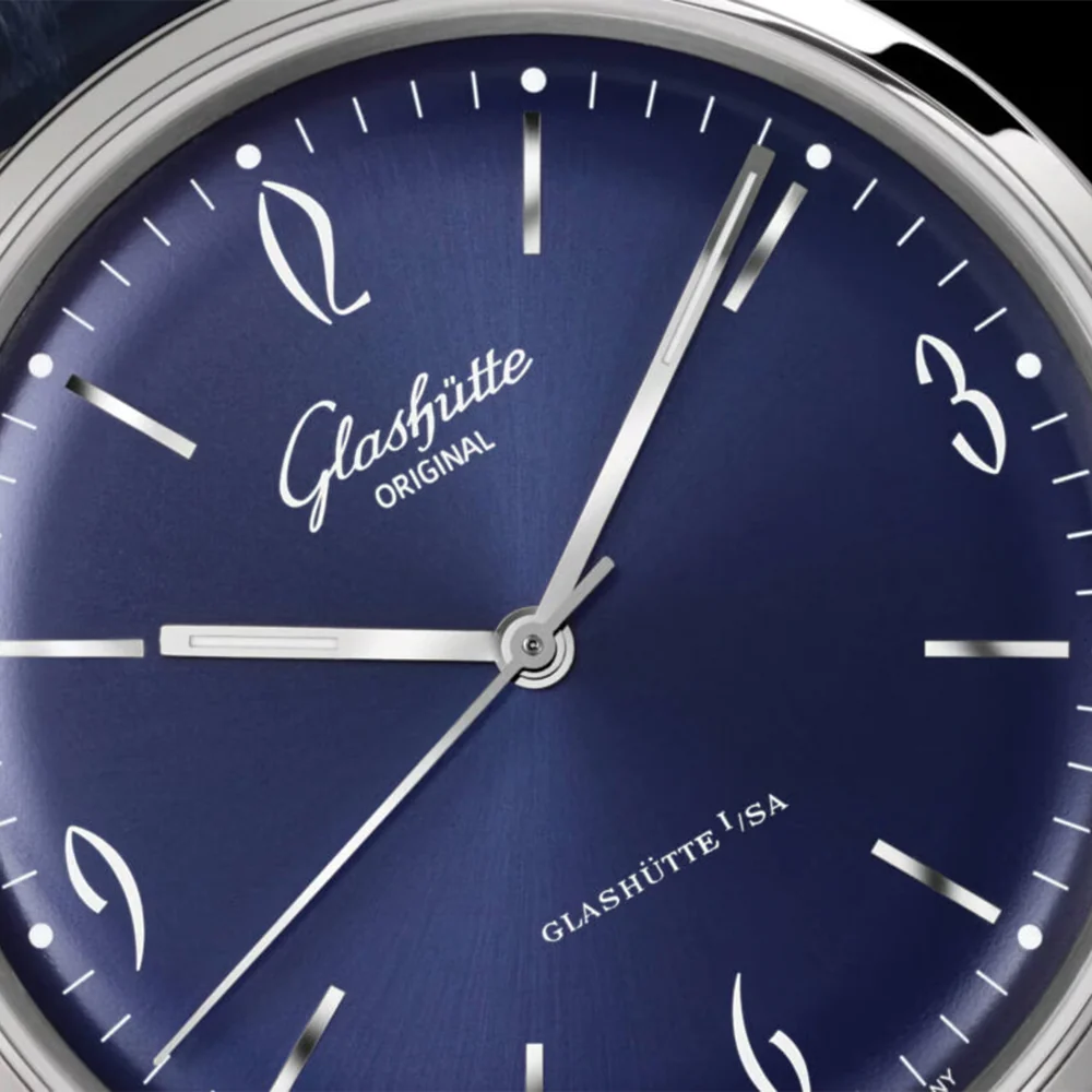 Sixties 39mm - Galvanized Blue on Strap - Image 5