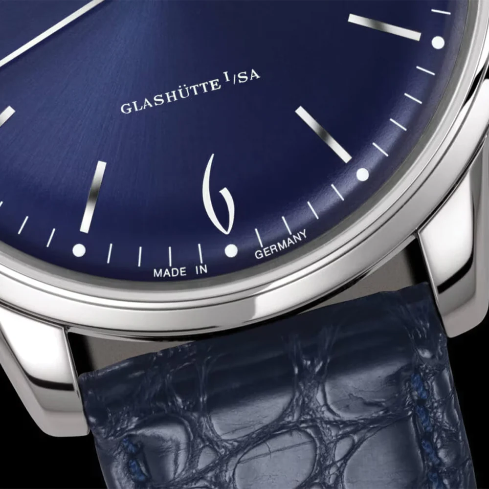 Sixties 39mm - Galvanized Blue on Strap - Image 6