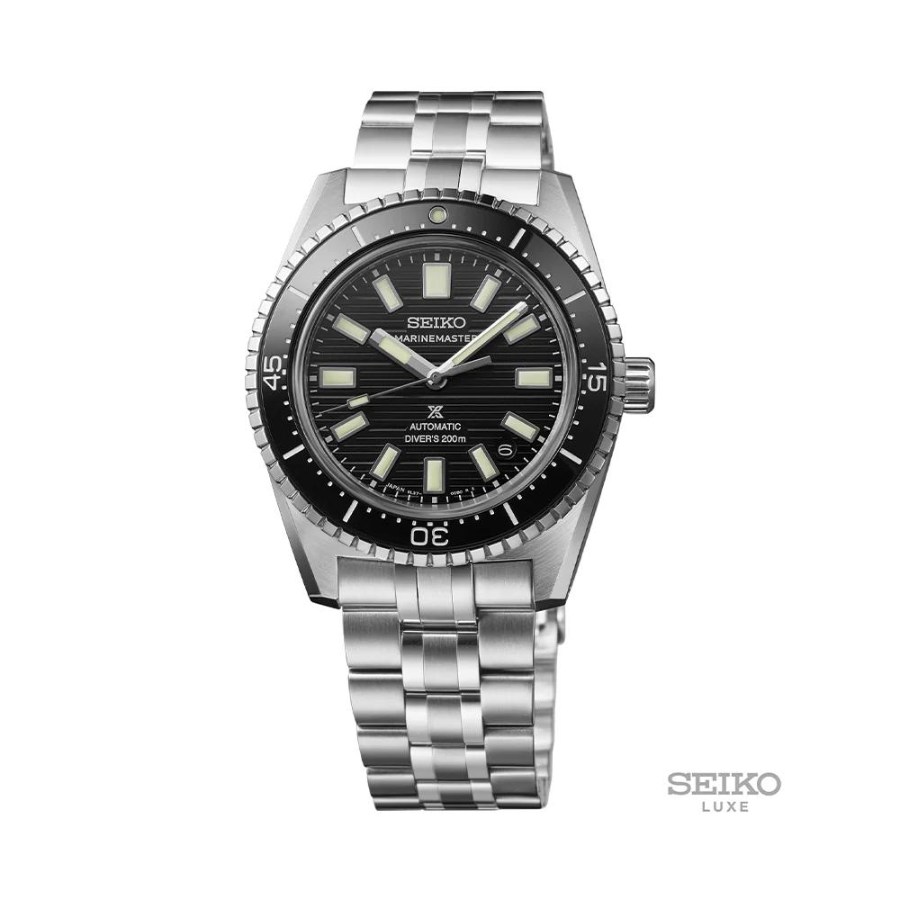 SJE101 Prospex Marinemaster 1965 Heritage Diver 39.5mm - Black on Bracelet