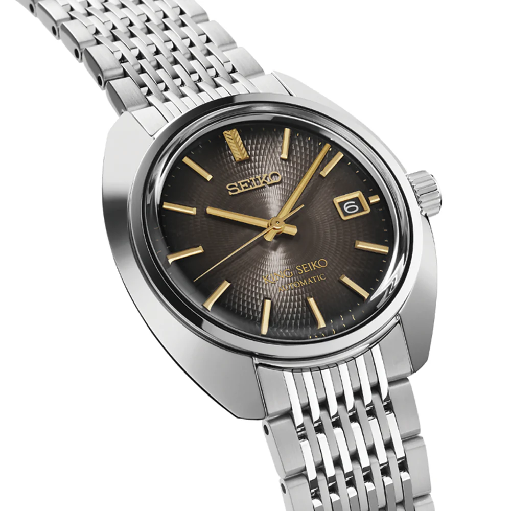 SJE121 King Seiko KS1969 145th Anniversary Limited Edition 39.4mm - Grey on Bracelet - Image 3