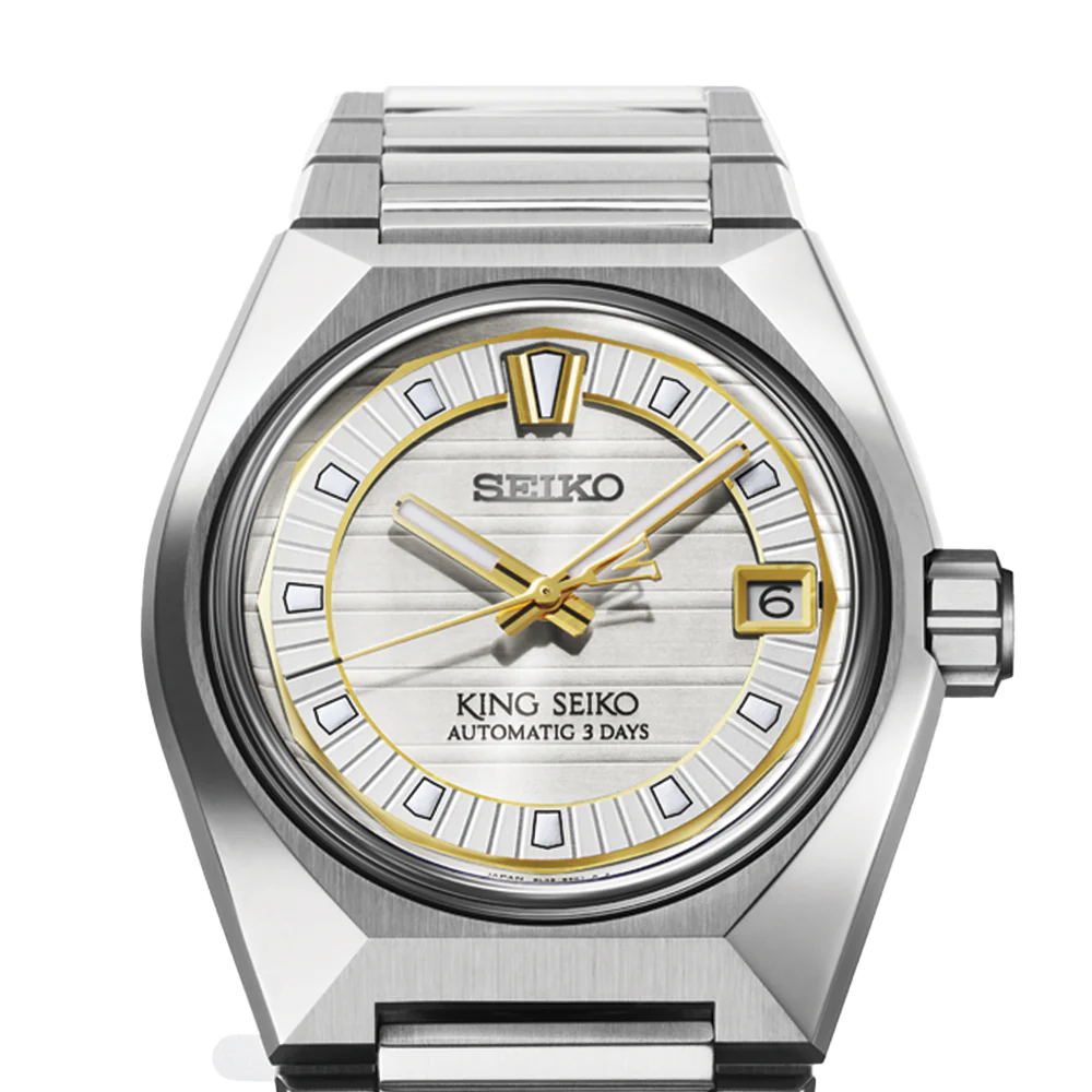 SLA087 King Seiko 41mm - Silver on Bracelet - Image 3