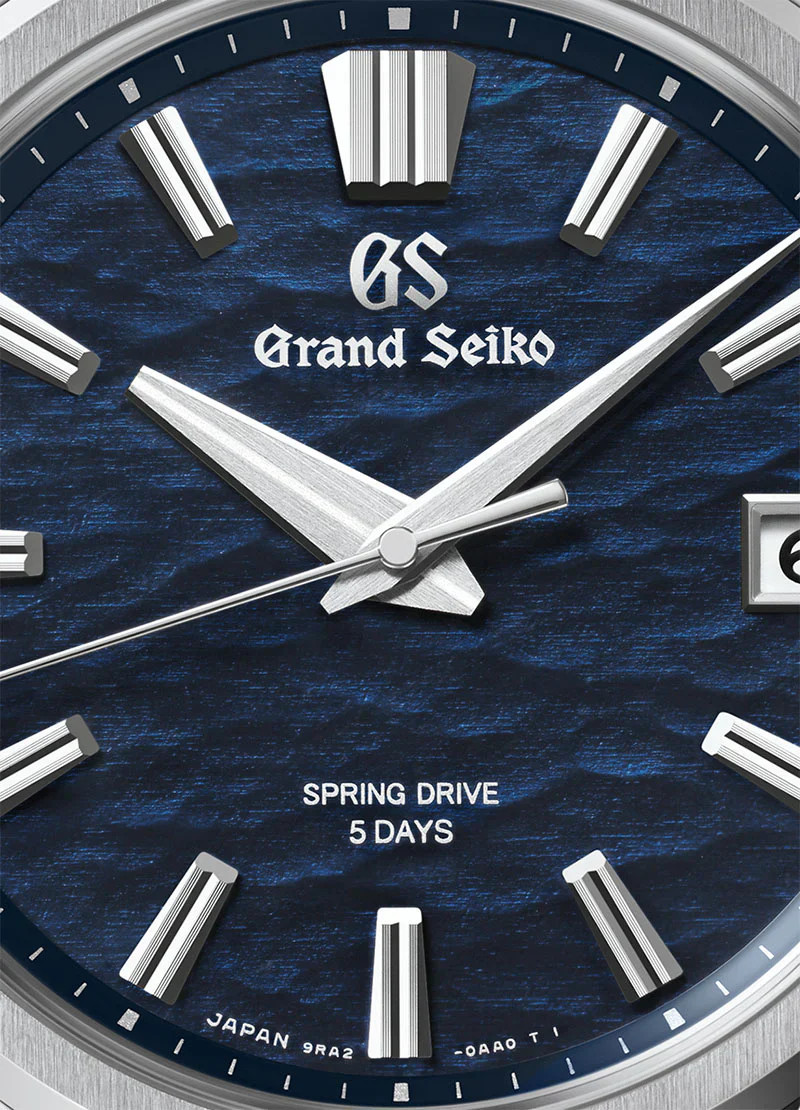 SLGA021 "Lake Suwa Before Dawn" Evolution 9 Spring Drive 5 Days 40mm - Blue on Bracelet - Image 2