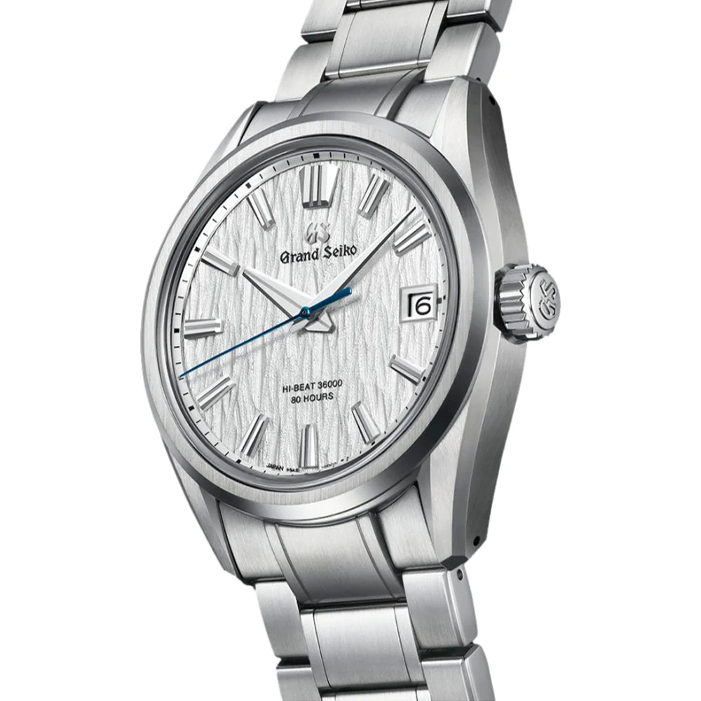 SLGH005 "White Birch" Evolution 9 Hi-Beat 36000 40mm - White on Bracelet - Image 4