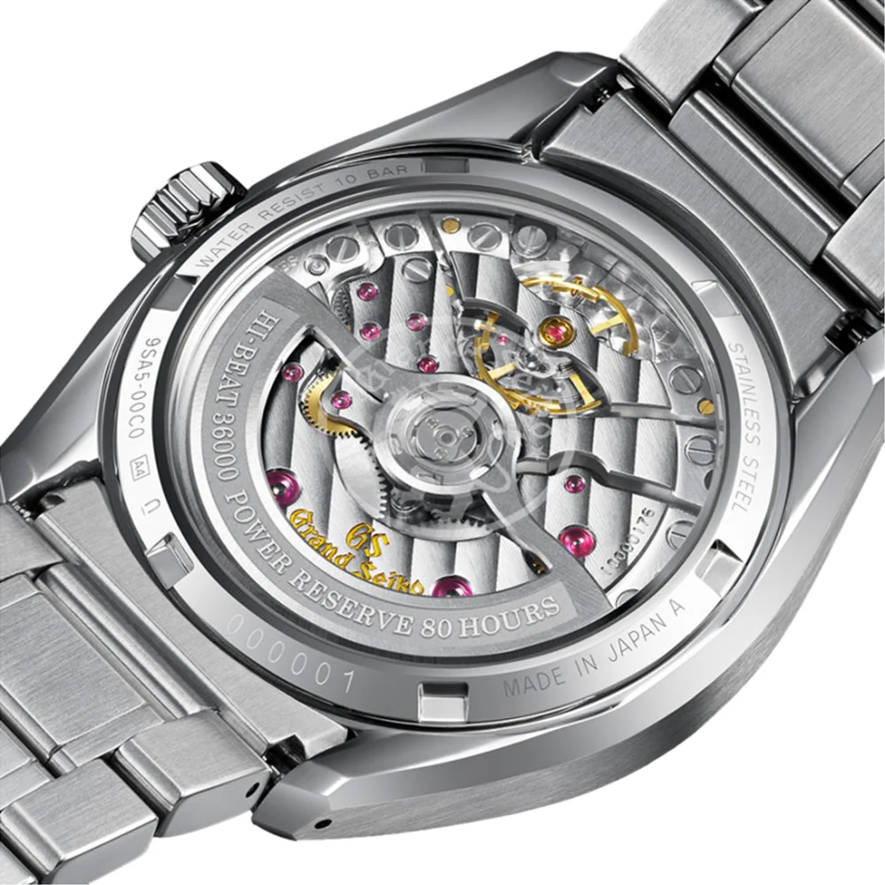 SLGH005 "White Birch" Evolution 9 Hi-Beat 36000 40mm - White on Bracelet - Image 6