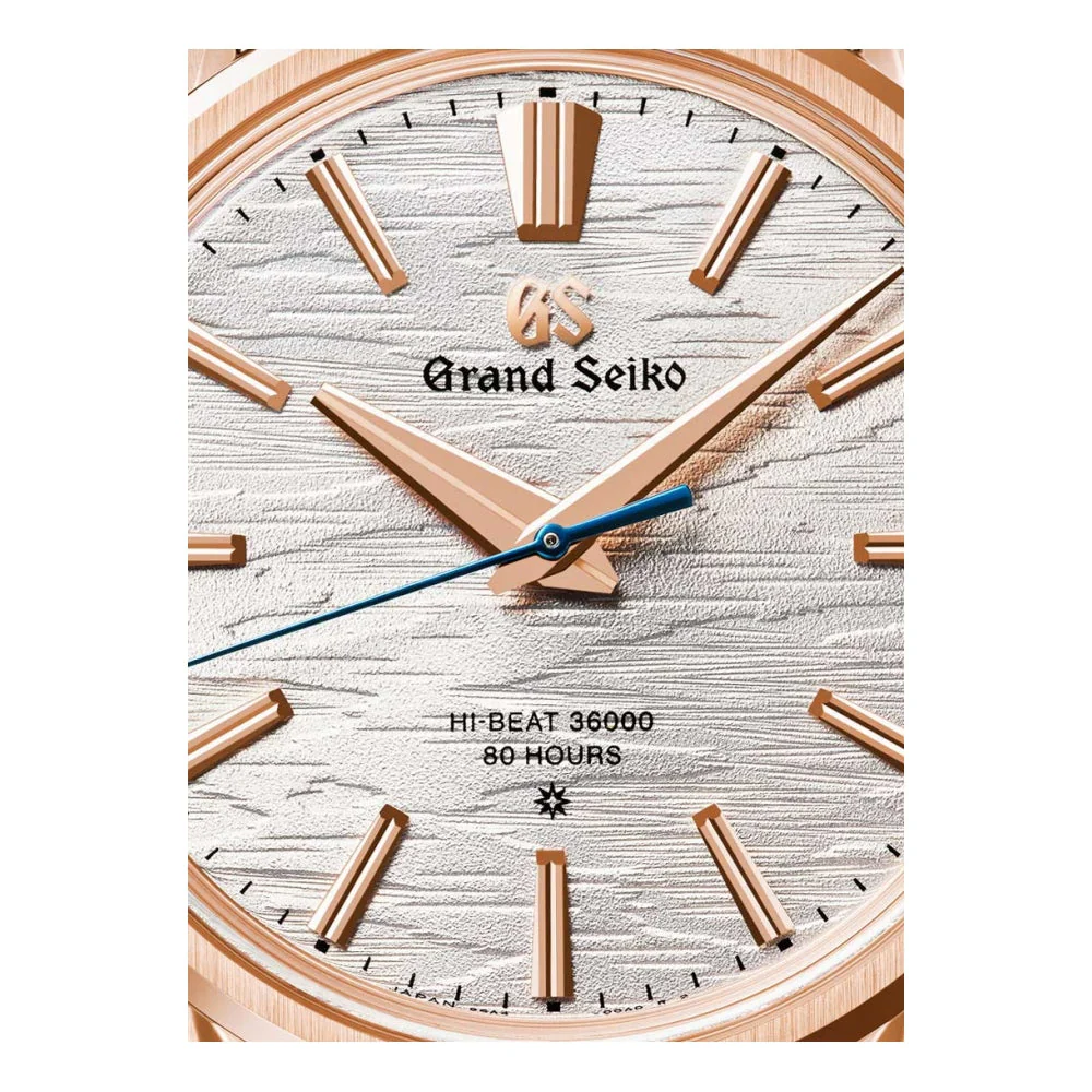SLGW002 Evolution Limited Edition 9 Hi-Beat 36000 18K Rose Gold 38.6mm - Silver on Leather Strap - Image 2