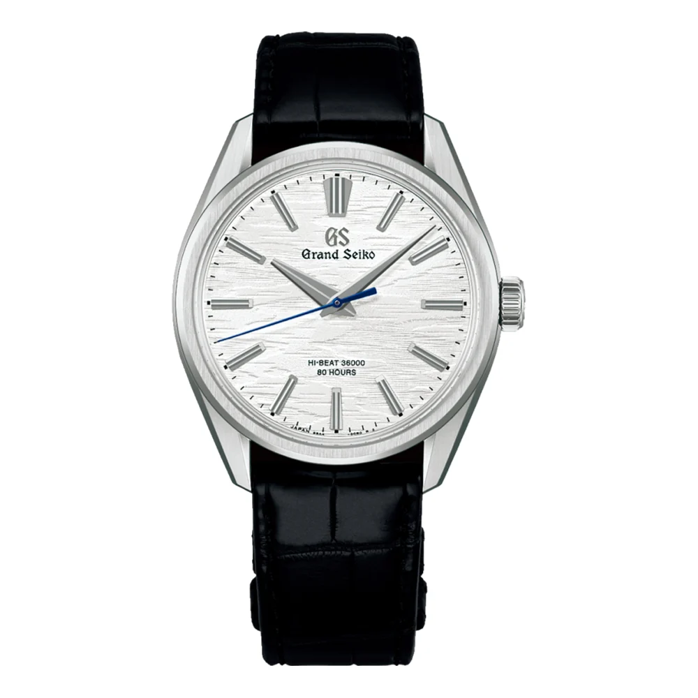 SLGW003 Evolution 9 Hi-Beat 36000 38.6mm - Silver on Leather Strap
