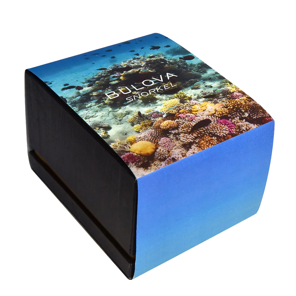 Snorkel Blue Tang Fish 41mm - Blue on Rubber Strap - Image 8