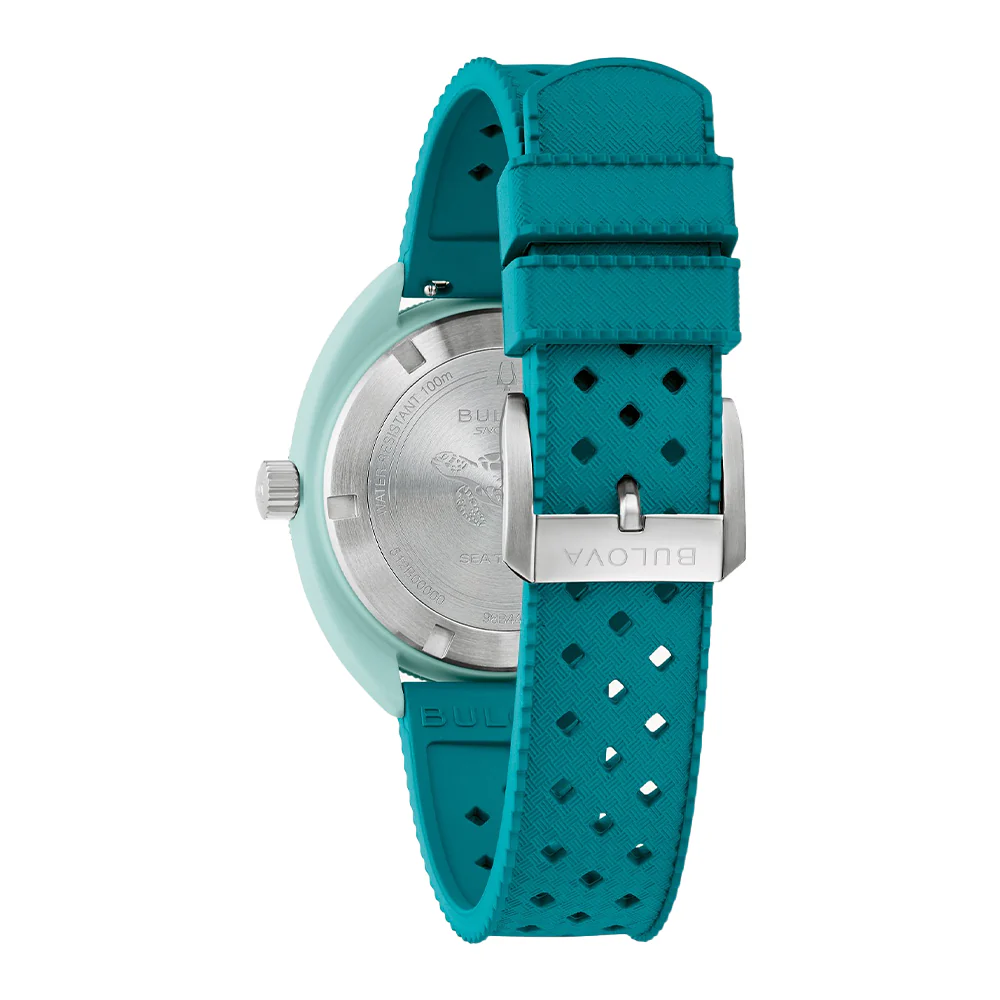 Snorkel Sea Turtle 41mm - Brown on Rubber Strap - Image 4