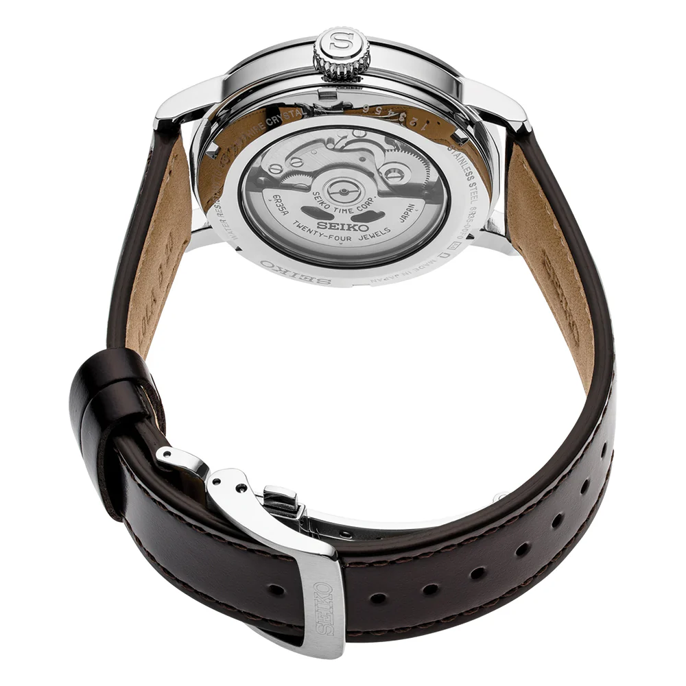 SPB115 Presage 39.9mm - Brown on Leather Strap - Image 3