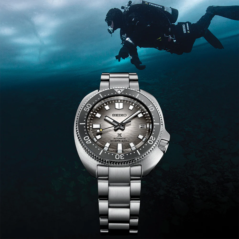 SPB261 Prospex Built for the Ice Diver U.S. Special Edition 42.7mm - Grey on Bracelet - Image 2