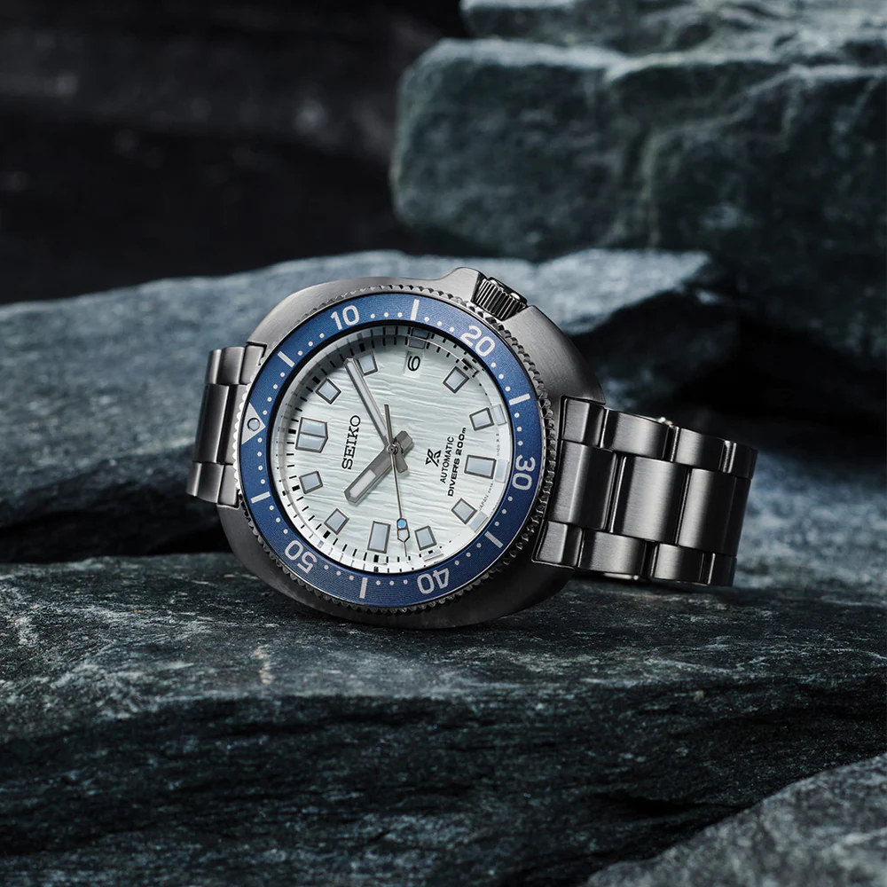SPB301 Prospex 1970 Heritage Diver's Save The Ocean Special Edition 42.7mm - White on Bracelet - Image 2