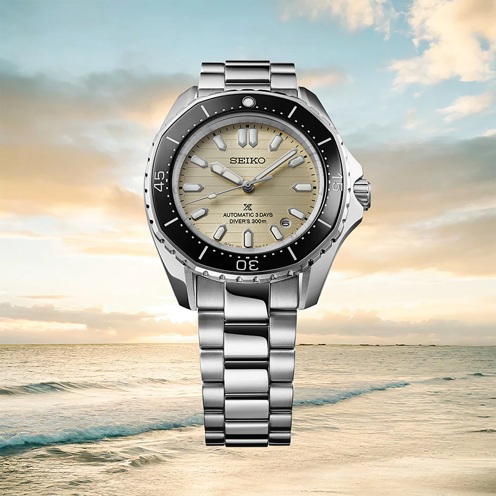 SPB481 Prospex Automatic Diver's Watch 41.3mm - Ivory on Bracelet - Image 3
