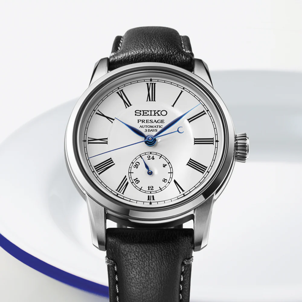 SPB495 Presage 40.2mm - White on Leather Strap - Image 2