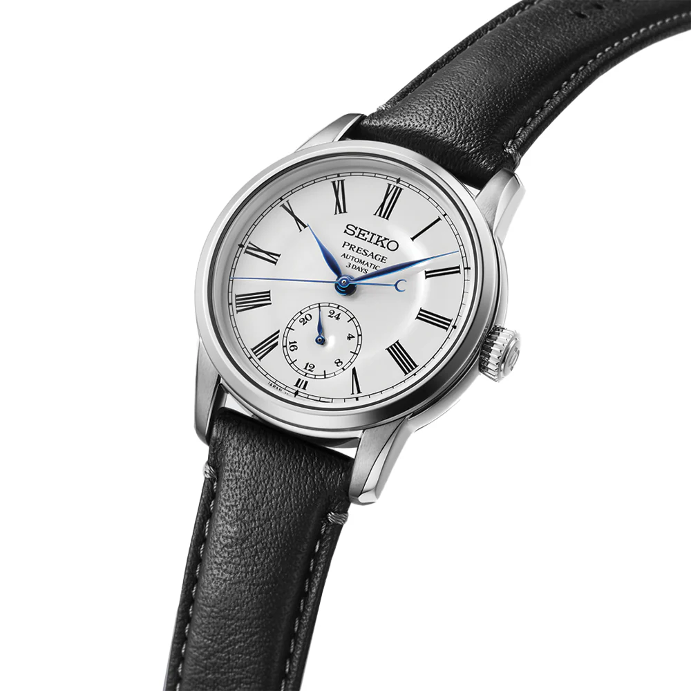 SPB495 Presage 40.2mm - White on Leather Strap - Image 3