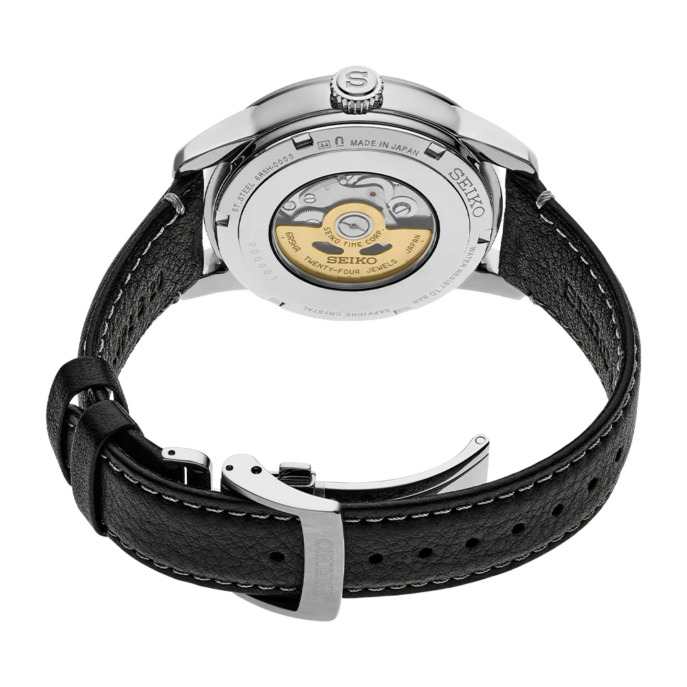 SPB495 Presage 40.2mm - White on Leather Strap - Image 4