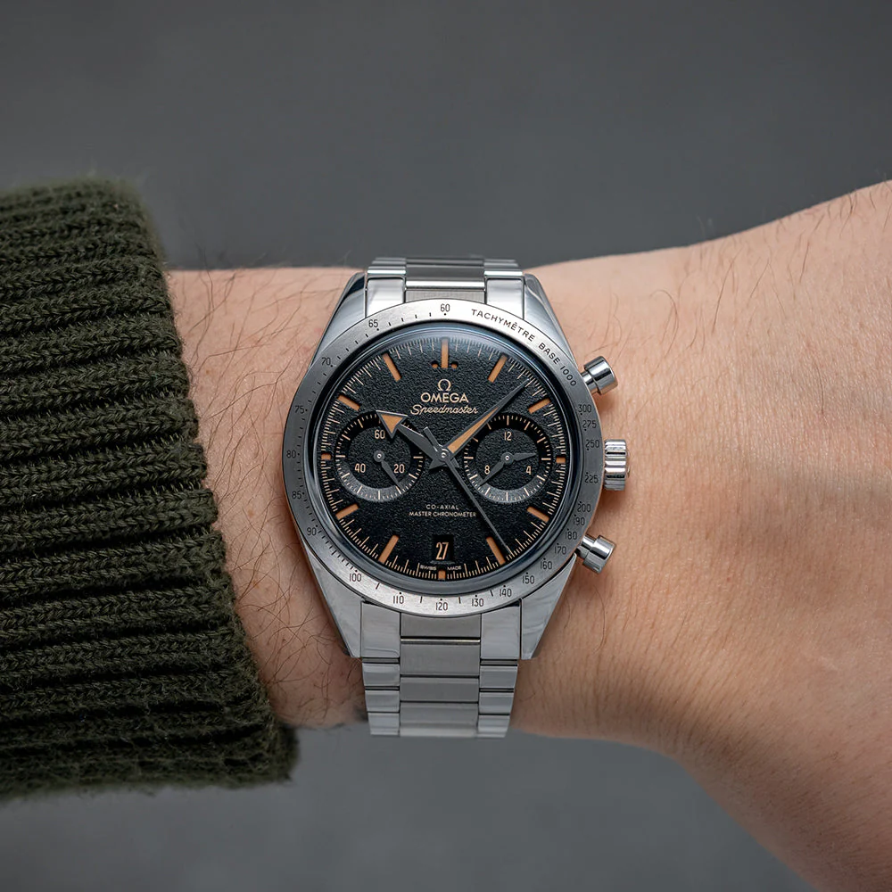 Speedmaster '57 Chronograph 40.5mm - Black on Bracelet - Image 3