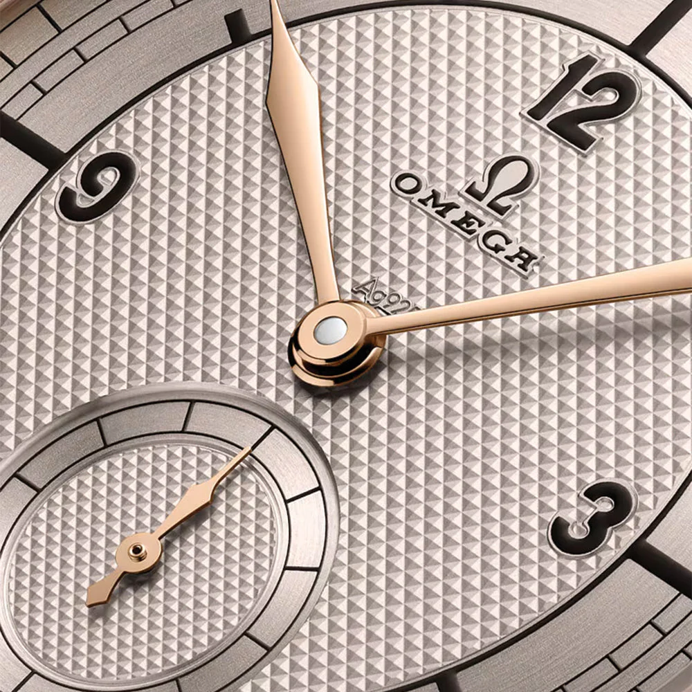 Paris 2024 Co-Axial Master Chronometer Bronze Gold Edition 39mm - Silver on Leather Strap - Image 3