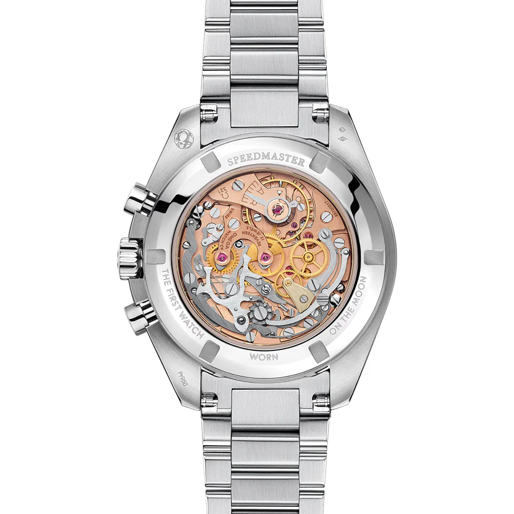 Speedmaster Caliber 321 Platinum 42mm - Black on Bracelet - Image 3