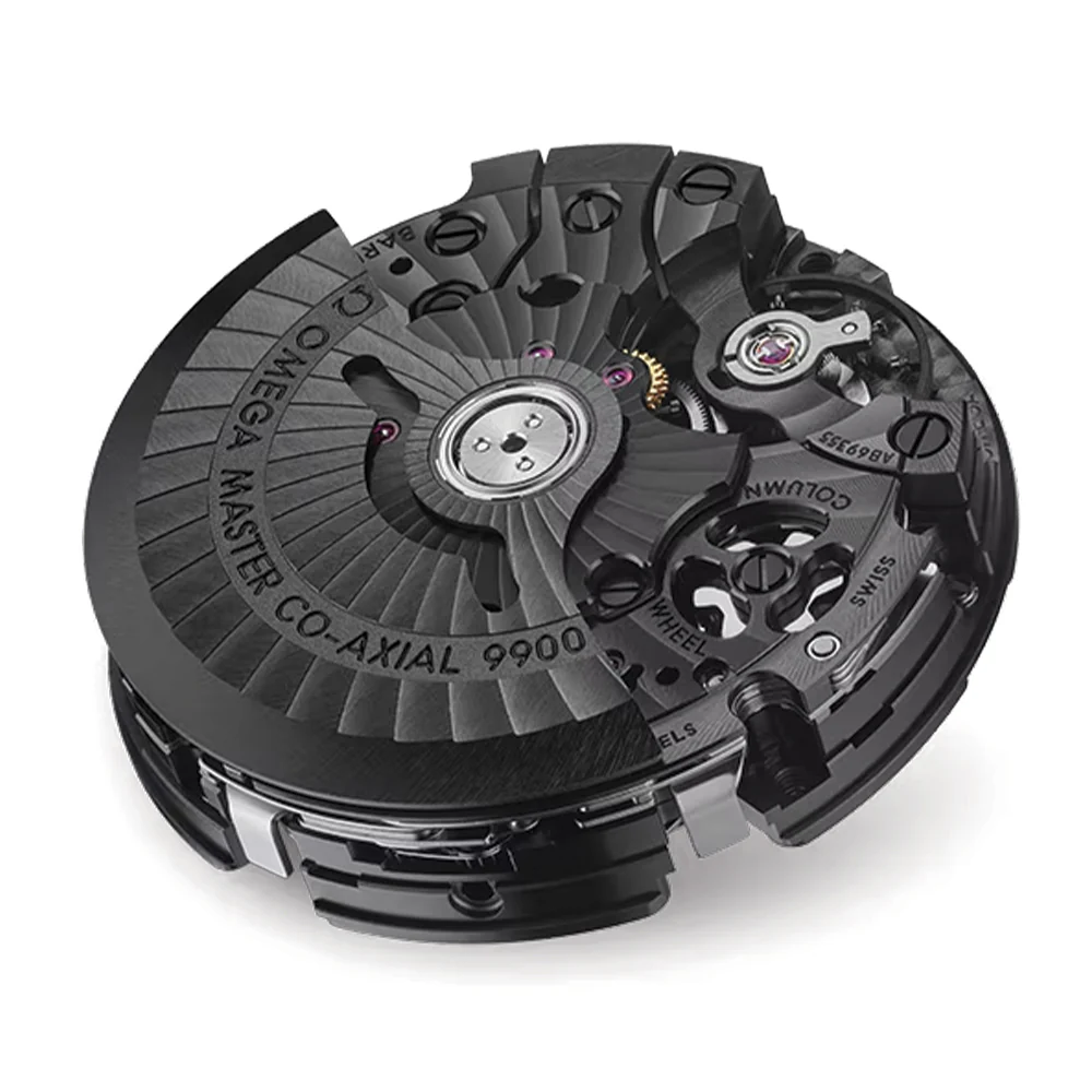 Speedmaster Dark Side of the Moon Black Ceramic 44.25mm - Full Black on Fabric Strap - Image 8