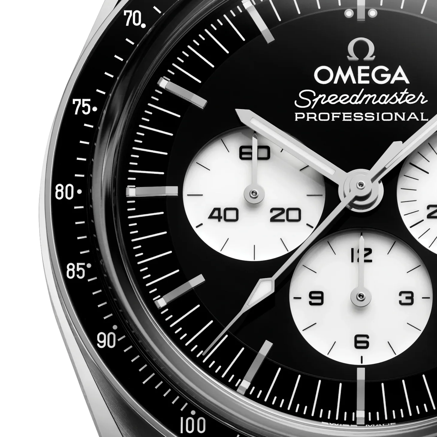 Speedmaster Moonwatch Professional "Reverse Panda" 42mm - Black on Bracelet - Image 2