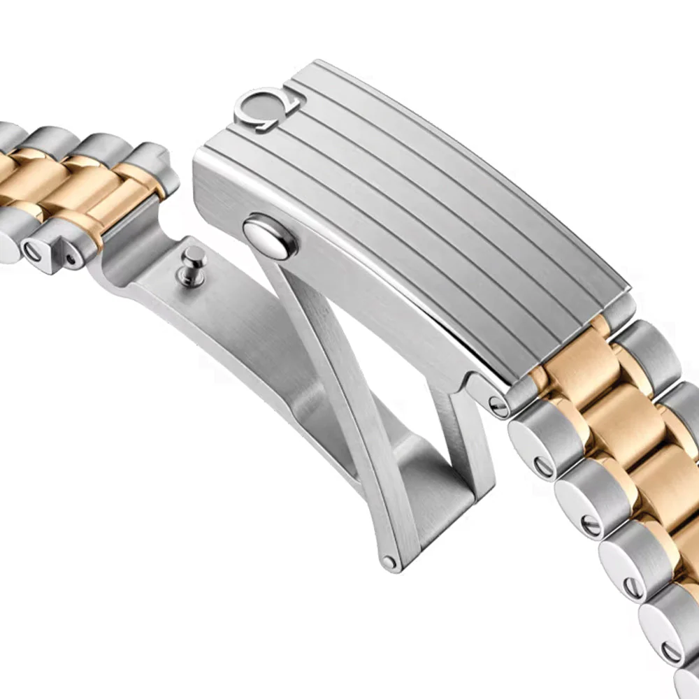 Speedmaster Moonwatch Professional Steel Moonshine Gold 42mm ‑ Silver on Bracelet - Image 7