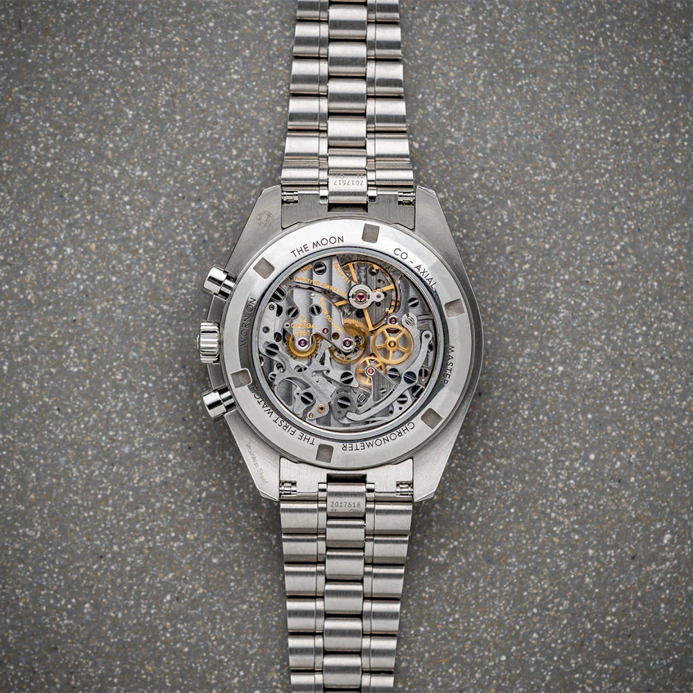 Speedmaster Moonwatch Professional Chronograph Sapphire 42mm - White on Bracelet - Image 4