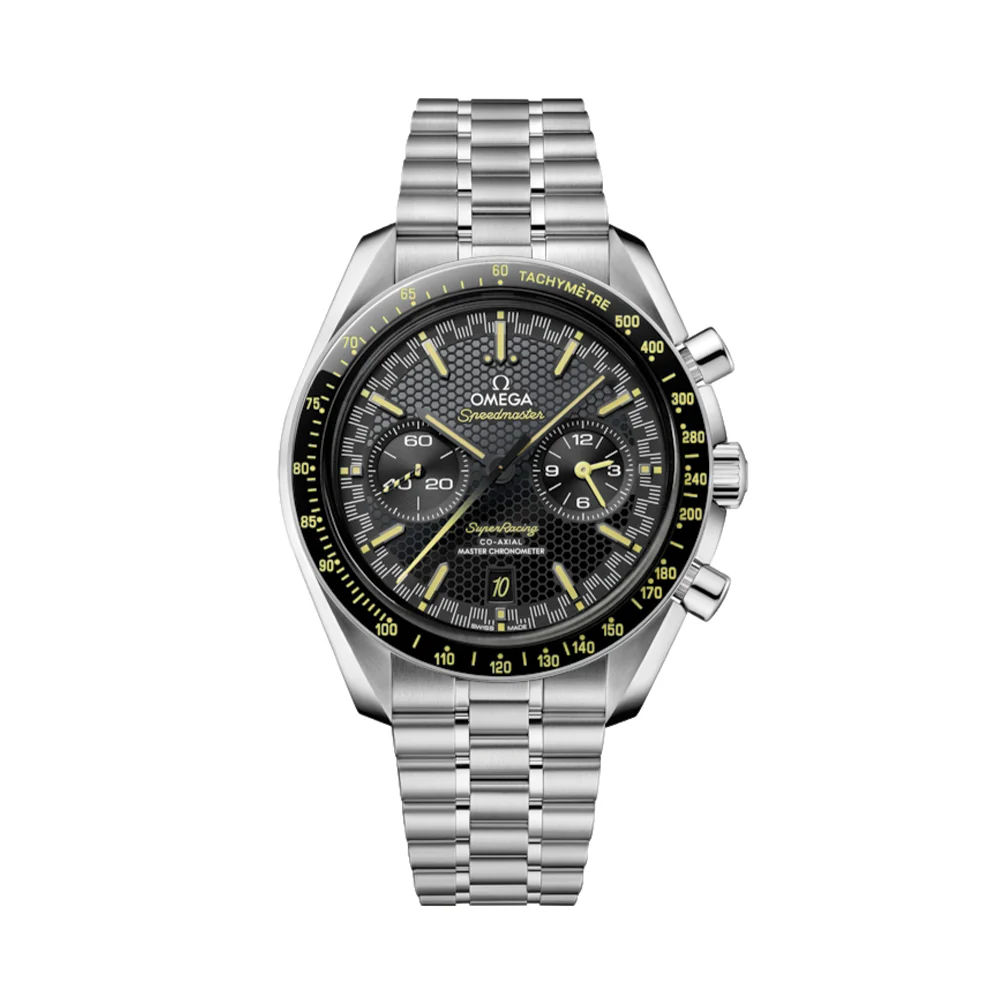 Speedmaster Super Racing 44.25mm - Black on Bracelet
