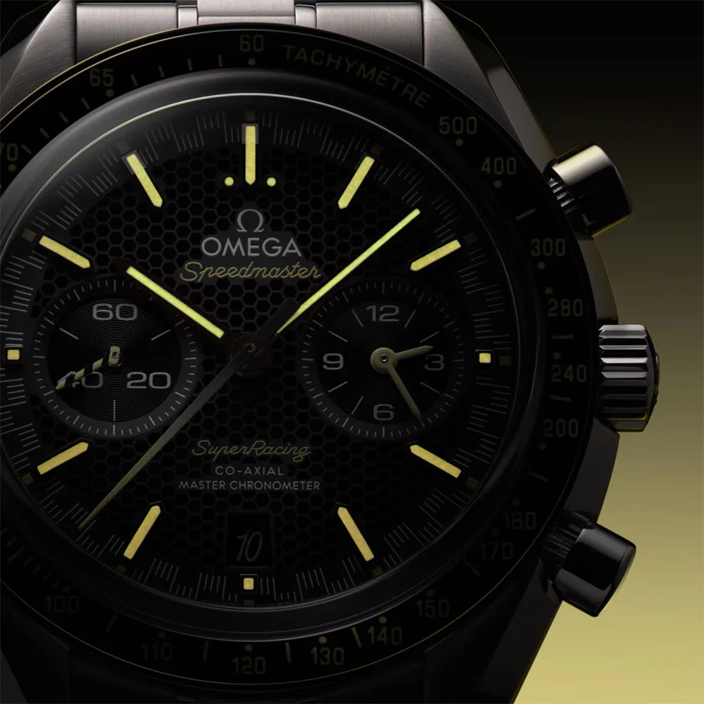 Speedmaster Super Racing 44.25mm - Black on Bracelet - Image 6