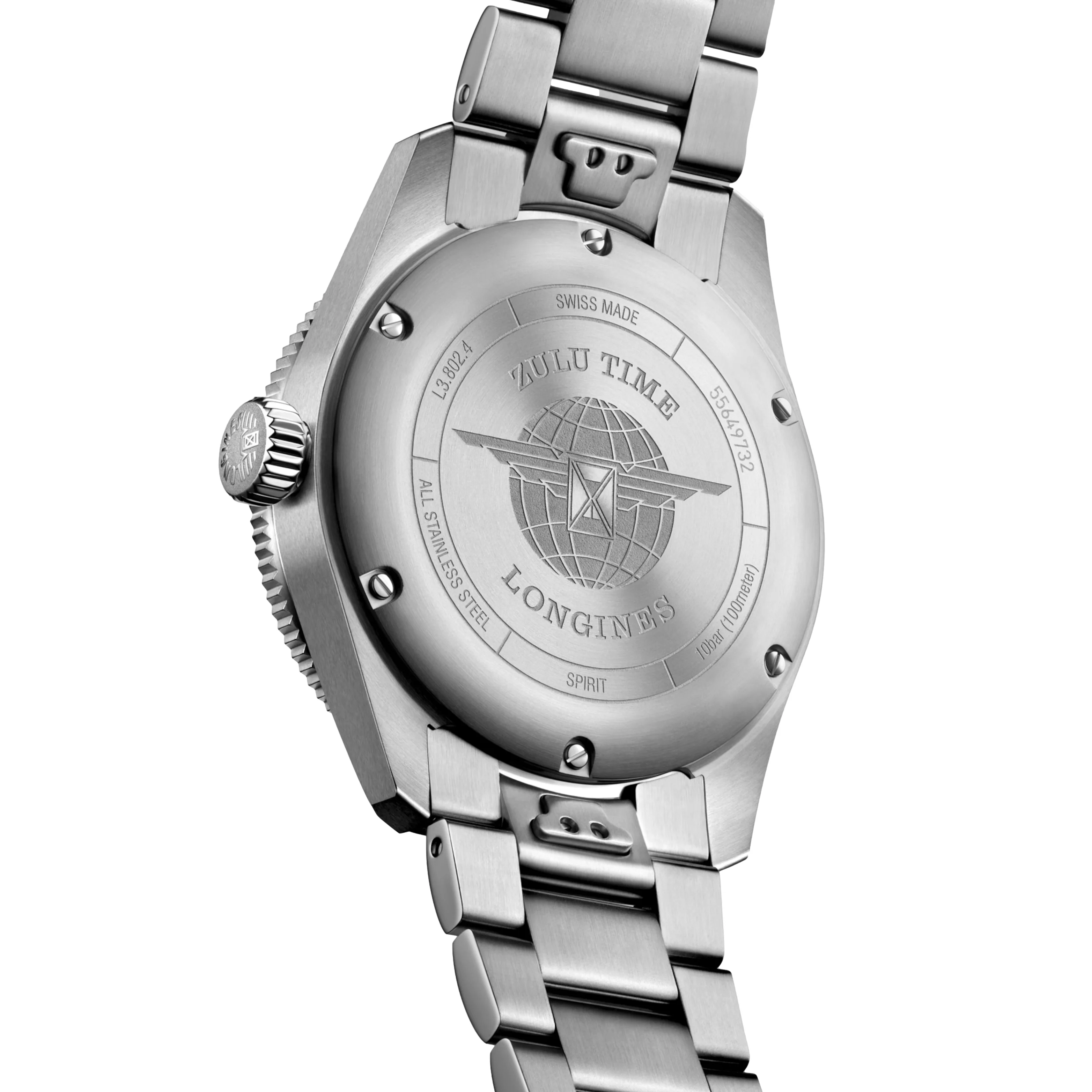 Spirit Zulu Time Automatic 39mm - Black on Bracelet - Image 4