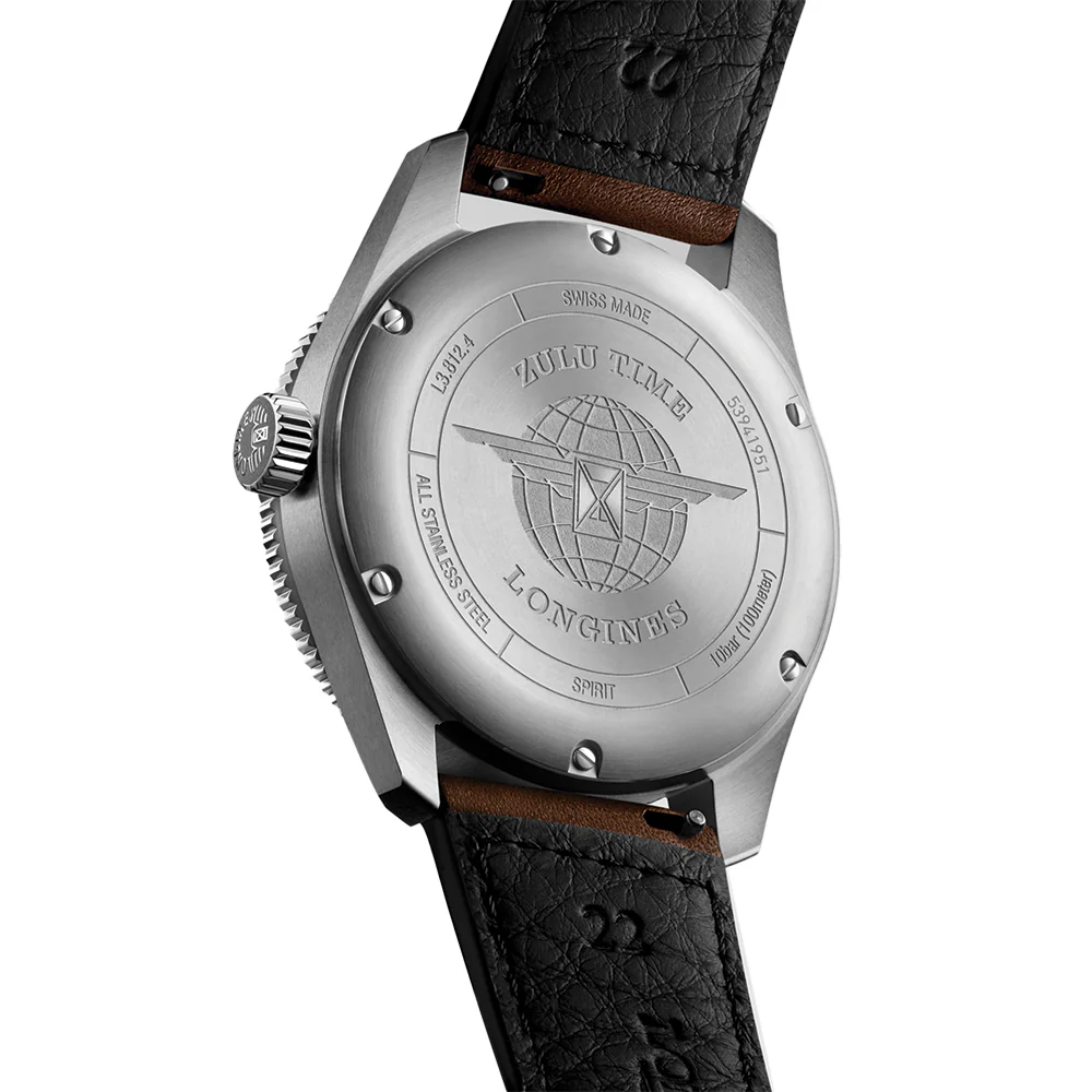 Spirit Zulu Time 42mm - Black on Leather Strap - Image 7