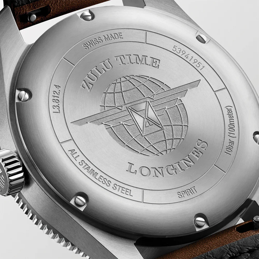 Spirit Zulu Time 42mm - Black on Leather Strap - Image 8