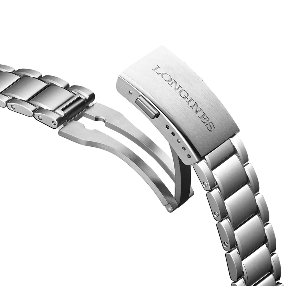 Spirit Zulu Time Blue Ceramic Bezel 39mm - Black on Bracelet - Image 7