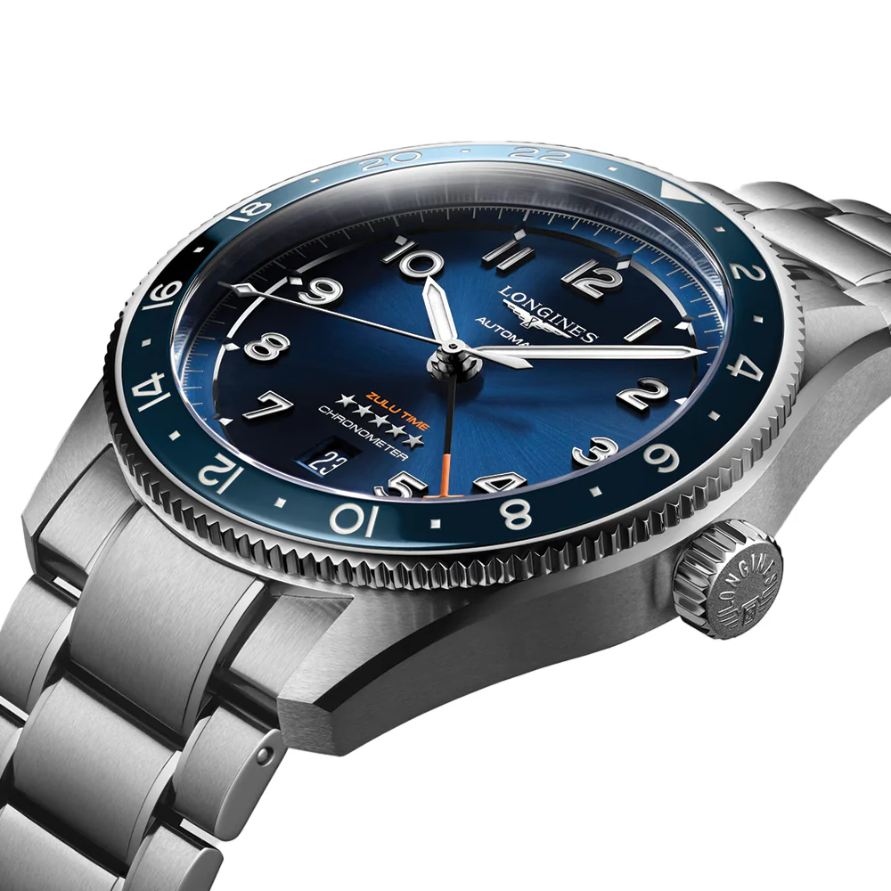 Spirit Zulu Time 42mm - Blue on Bracelet - Image 4
