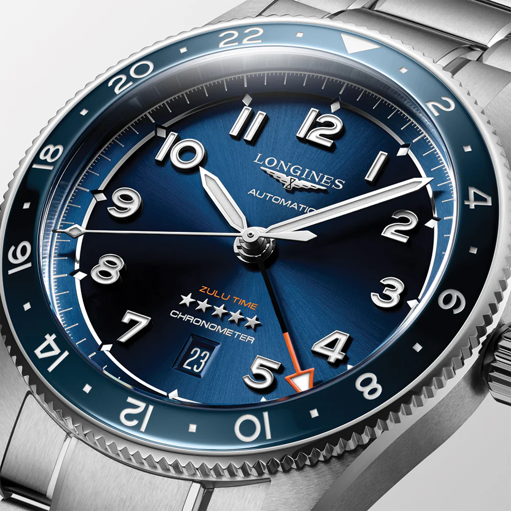 Spirit Zulu Time 42mm - Blue on Bracelet - Image 5
