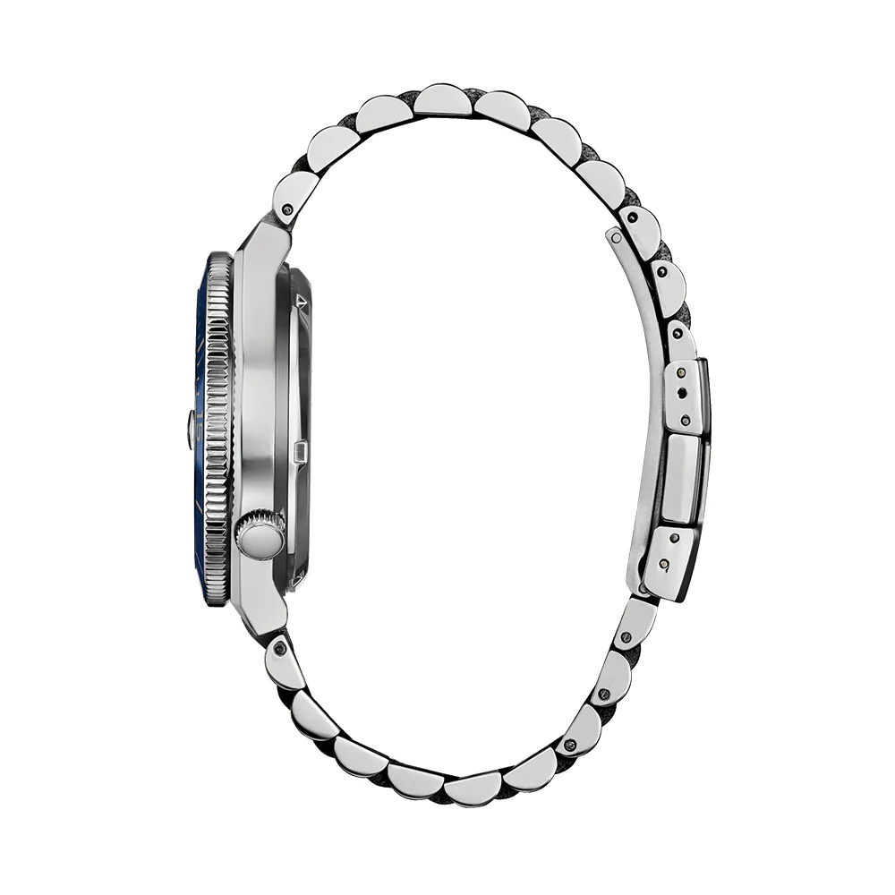 Tsuyosa Shore Automatic 40mm - Blue on Bracelet - Image 3
