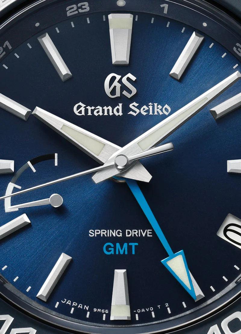 SBGE255 Sport Automatic Spring Drive GMT 40.5mm - Blue on Bracelet - Image 2