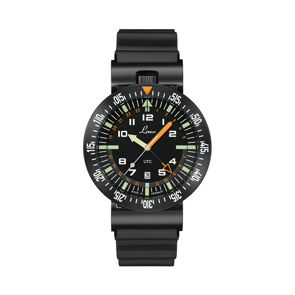 Squad Atacama UTC Quartz 46mm - Black on Rubber Strap