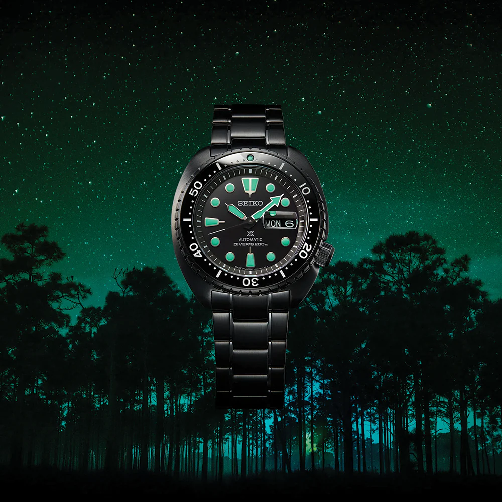 SRPK43 Prospex Black 45mm - Dark Grey on Bracelet - Image 2