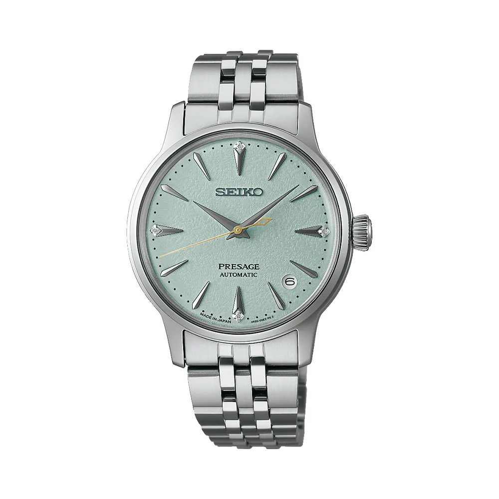 SRPL63 Presage Cocktail Time 34mm - Green on Bracelet