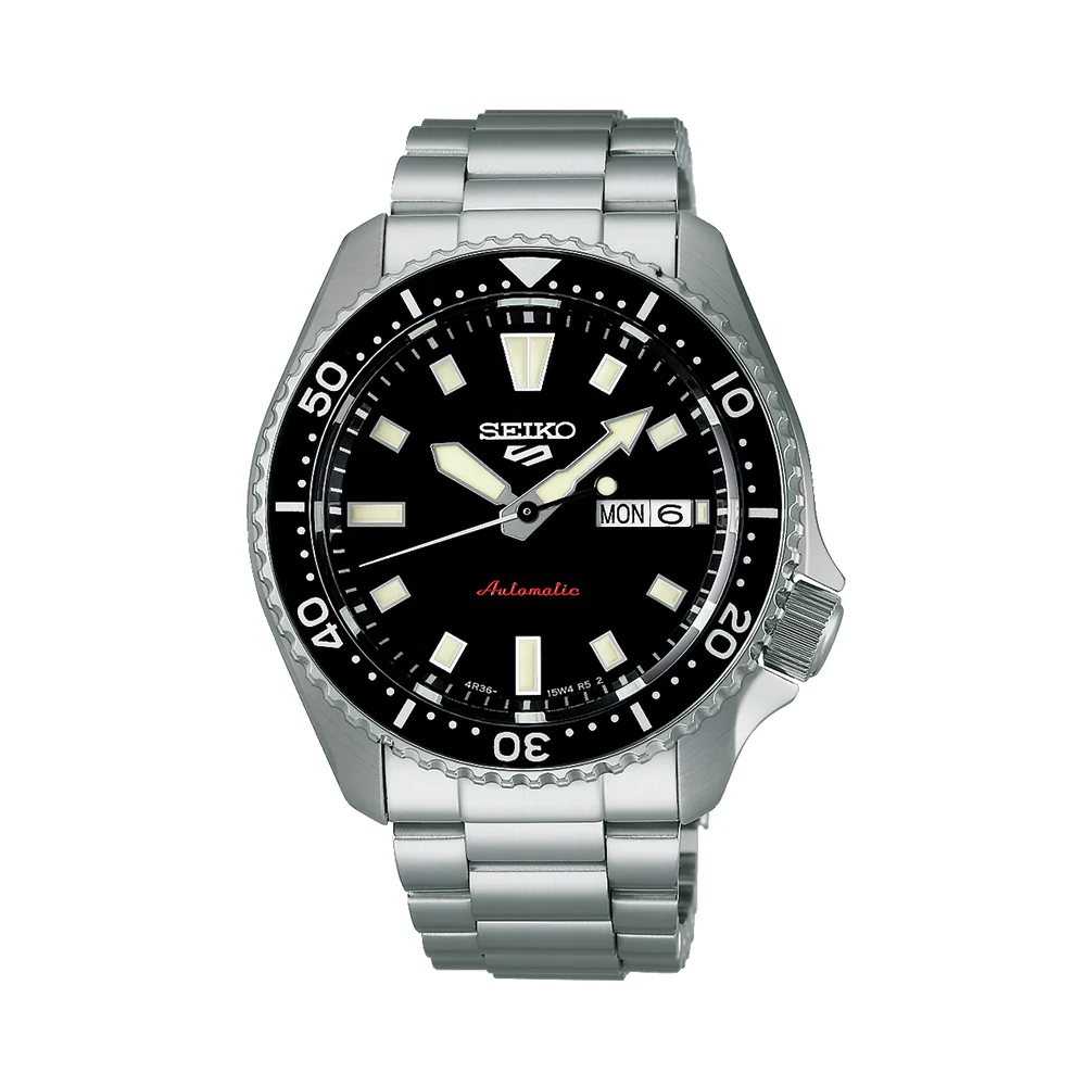 SRPL85 Seiko 5 SKX 42.5mm - Black on Bracelet