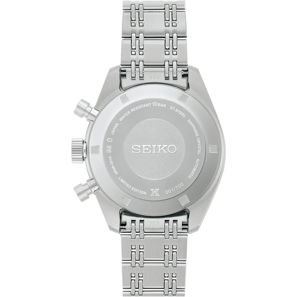 SRQ059 Prospex Speedtimer 145th Anniversary Limited Edition 42mm - White on Bracelet - Image 4