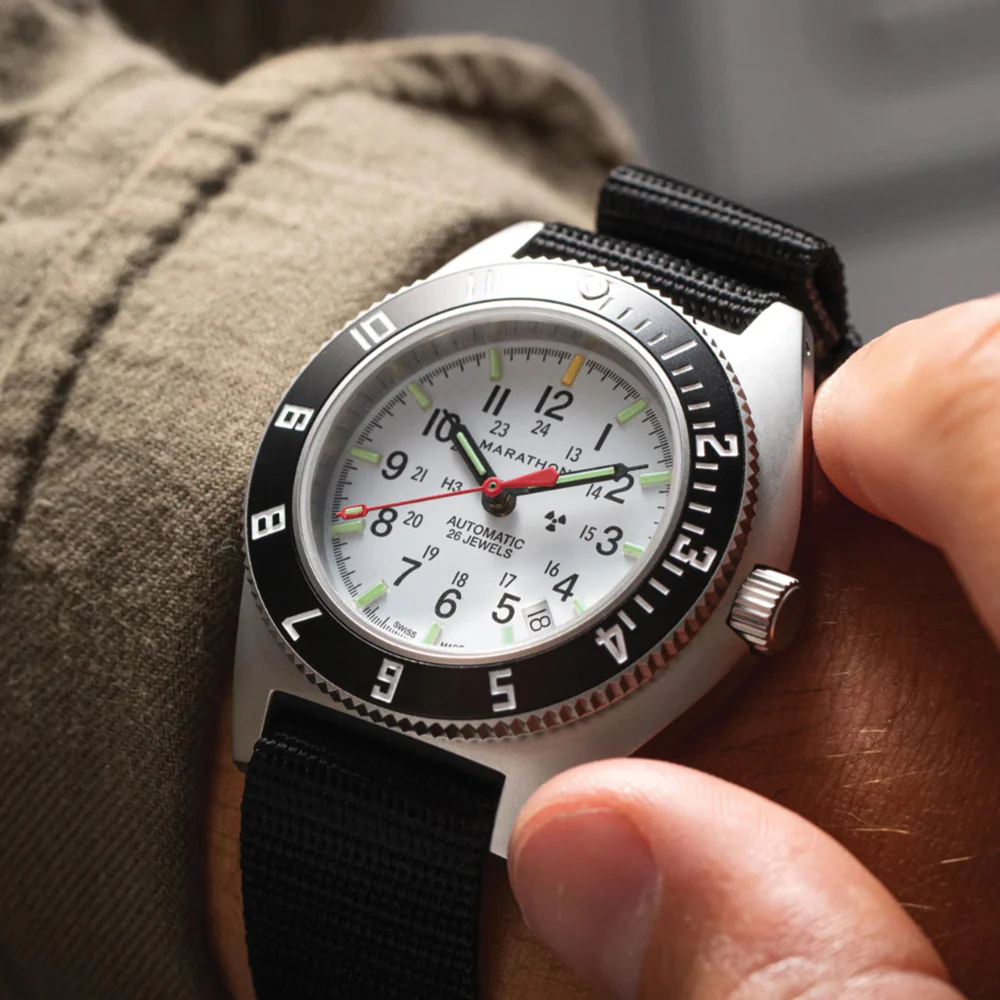 SSNAV-D Arctic Edition 41mm - Arctic on Ballistic Nylon Strap - Image 3