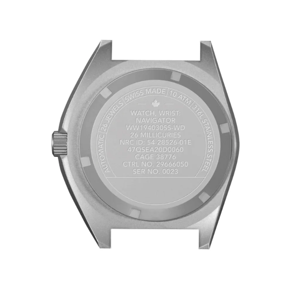 SSNAV-D Arctic Edition 41mm - Arctic on Nylon Defense Standard Strap - Image 6