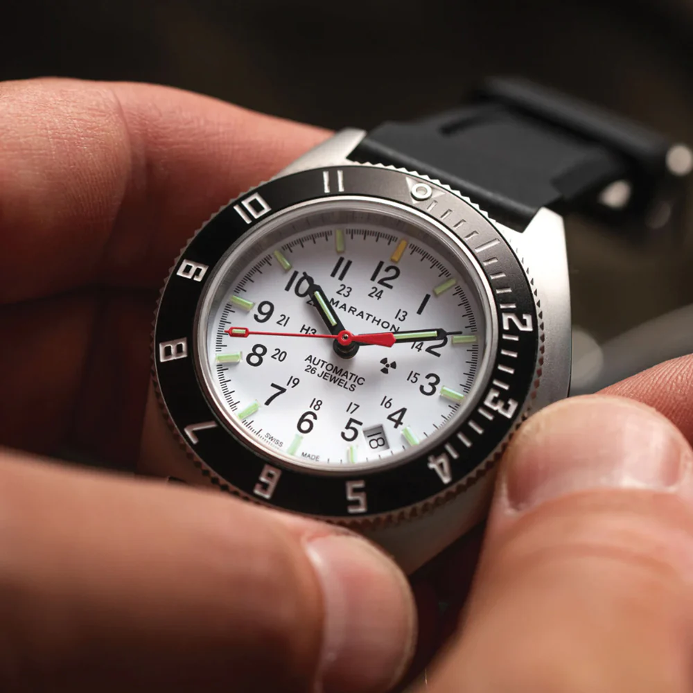 SSNAV-D Arctic Edition 41mm - Arctic on Rubber Strap - Image 3