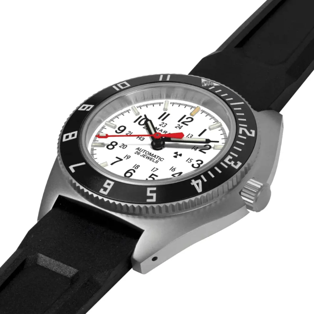 SSNAV-D Arctic Edition 41mm - Arctic on Rubber Strap - Image 4