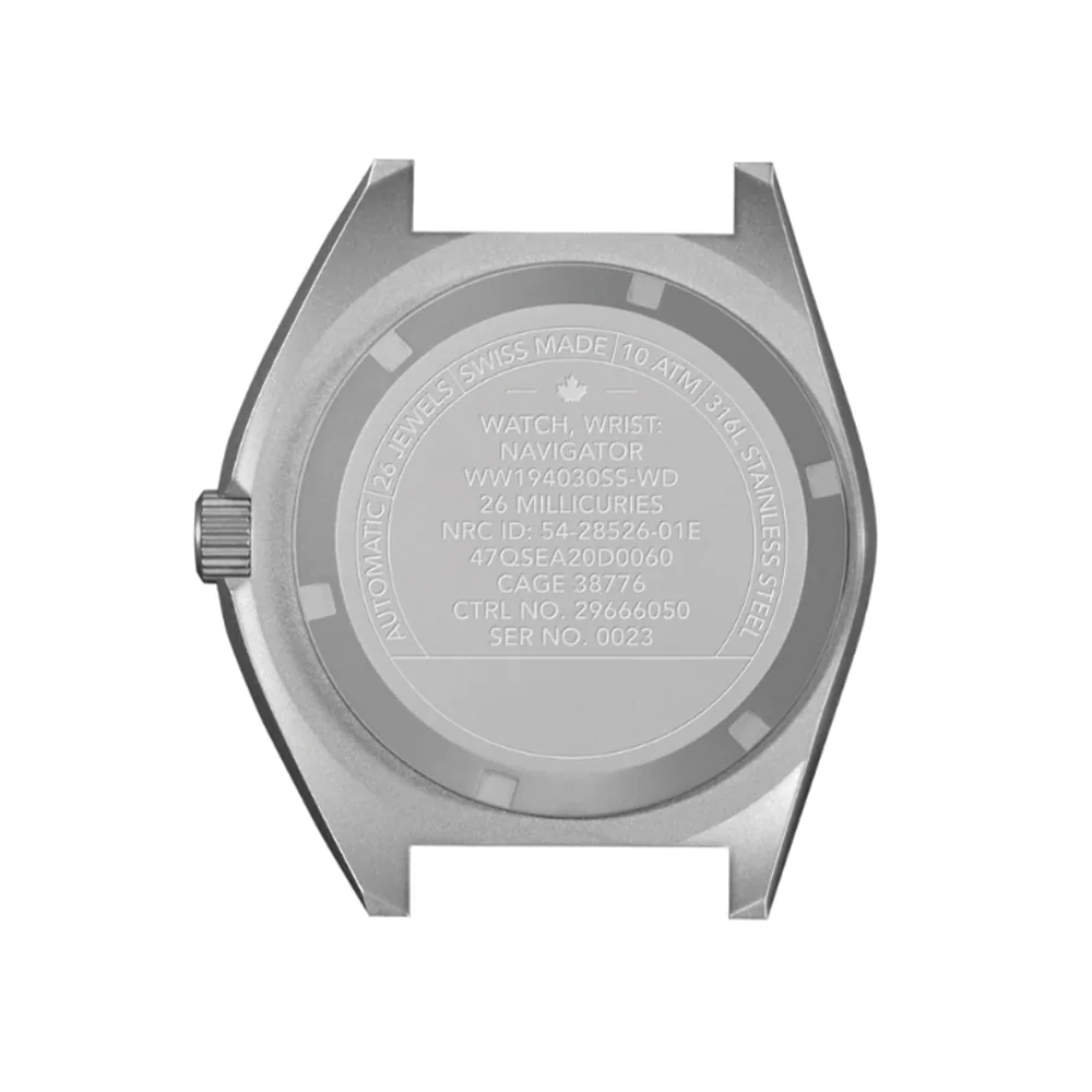 SSNAV-D Arctic Edition 41mm - Arctic on Rubber Strap - Image 8