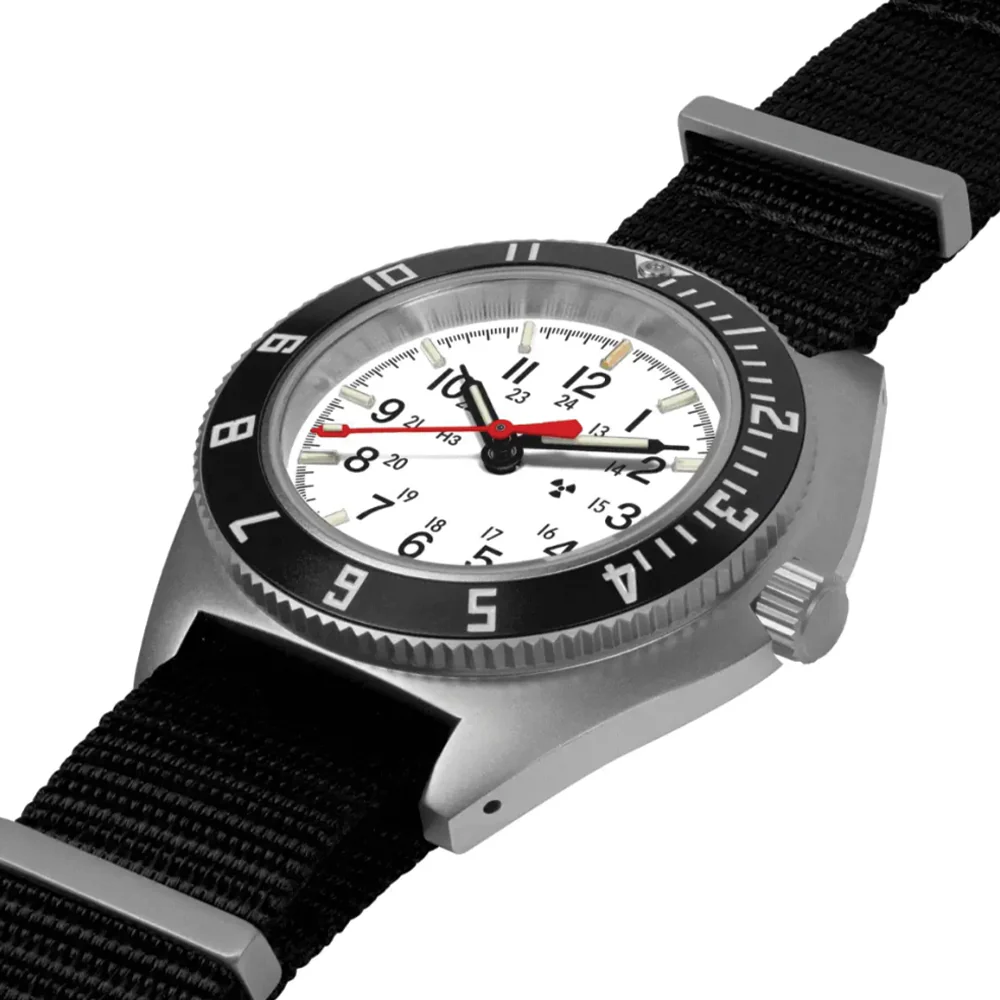 SSNAV No Date Arctic Edition 41mm - Arctic on Nylon Defense Standard Strap - Image 3